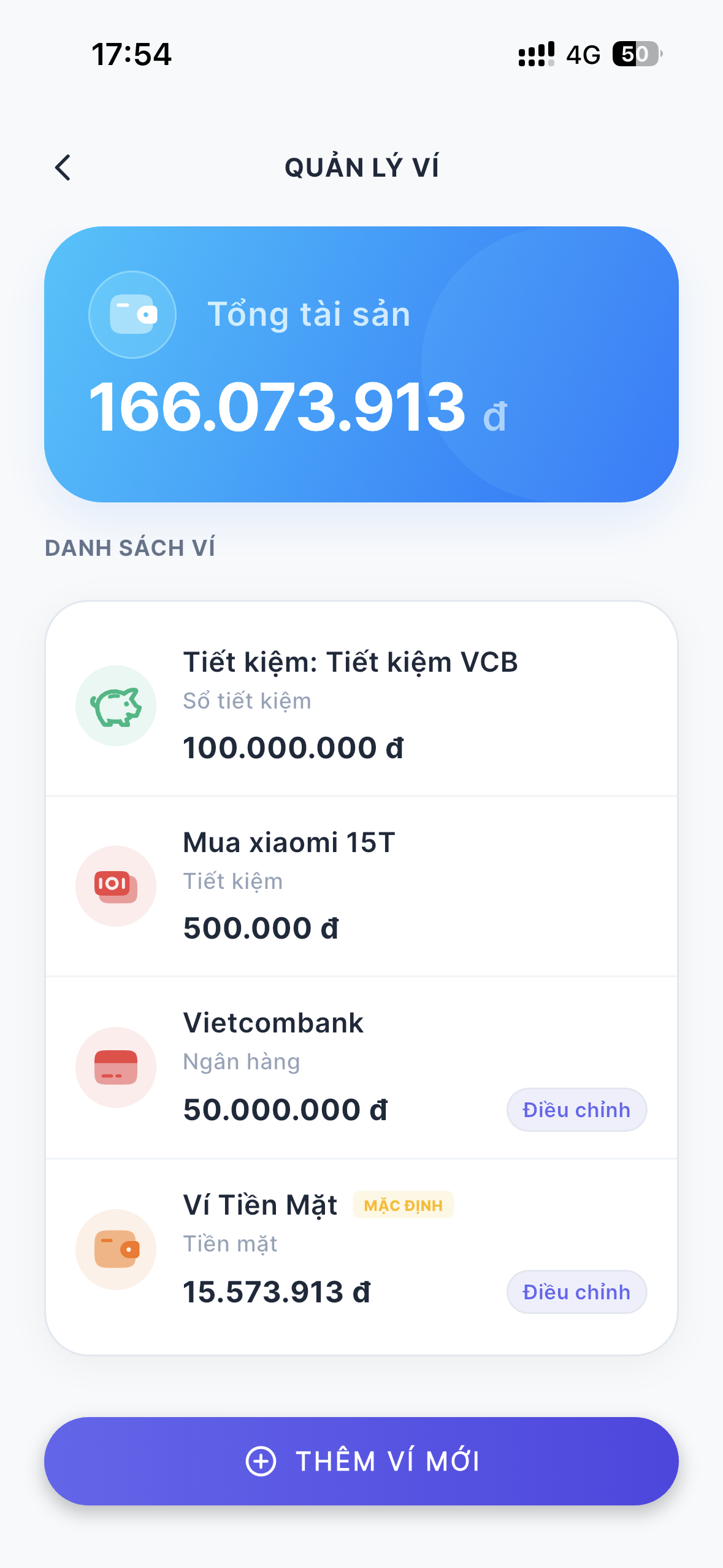 Wallets Management